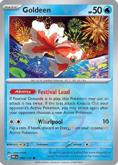 Goldeen (020/131) (Poke Ball Pattern) [Scarlet & Violet: Prismatic Evolutions]-1