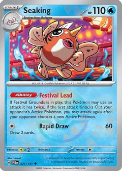 Seaking (021/131) (Poke Ball Pattern) [Scarlet & Violet: Prismatic Evolutions]-1