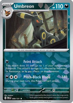 Umbreon (059/131) (Poke Ball Pattern) [Scarlet & Violet: Prismatic Evolutions]-1