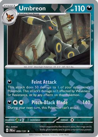 Umbreon (059/131) (Poke Ball Pattern) [Scarlet & Violet: Prismatic Evolutions]-1