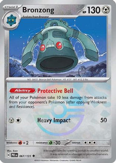 Bronzong (067/131) (Poke Ball Pattern) [Scarlet & Violet: Prismatic Evolutions]-1