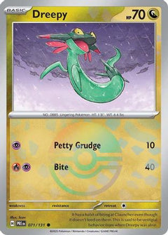 Dreepy (071/131) (Poke Ball Pattern) [Scarlet & Violet: Prismatic Evolutions]-1