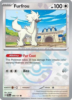 Furfrou (088/131) (Poke Ball Pattern) [Scarlet & Violet: Prismatic Evolutions]-1