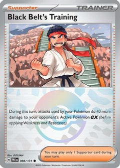 Black Belt's Training (098/131) (Poke Ball Pattern) [Scarlet & Violet: Prismatic Evolutions]-1