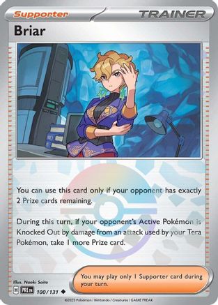 Briar (100/131) (Poke Ball Pattern) [Scarlet & Violet: Prismatic Evolutions]-1