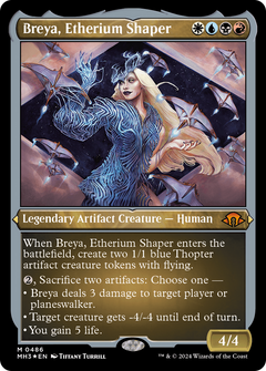 Breya, Etherium Shaper (Foil Etched) [Modern Horizons 3]-1