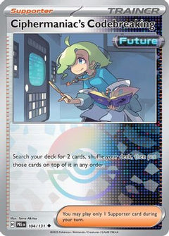 Ciphermaniac's Codebreaking (104/131) (Poke Ball Pattern) [Scarlet & Violet: Prismatic Evolutions]-1