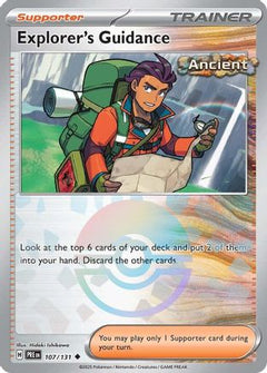 Explorer's Guidance (107/131) (Poke Ball Pattern) [Scarlet & Violet: Prismatic Evolutions]-1