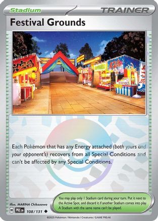 Festival Grounds (108/131) (Poke Ball Pattern) [Scarlet & Violet: Prismatic Evolutions]-1