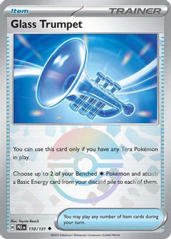 Glass Trumpet (110/131) (Poke Ball Pattern) [Scarlet & Violet: Prismatic Evolutions]-1