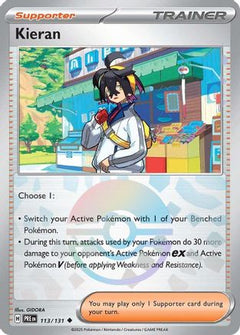 Kieran (113/131) (Poke Ball Pattern) [Scarlet & Violet: Prismatic Evolutions]-1