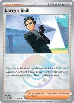 Larry's Skill (115/131) (Poke Ball Pattern) [Scarlet & Violet: Prismatic Evolutions]-1
