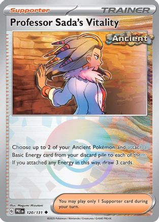 Professor Sada's Vitality (120/131) (Poke Ball Pattern) [Scarlet & Violet: Prismatic Evolutions]-1