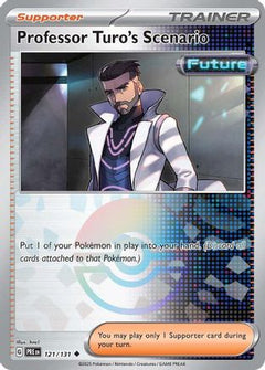Professor Turo's Scenario (121/131) (Poke Ball Pattern) [Scarlet & Violet: Prismatic Evolutions]-1