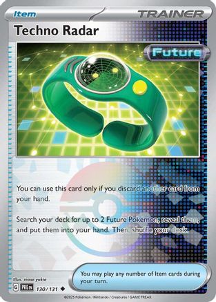 Techno Radar (130/131) (Poke Ball Pattern) [Scarlet & Violet: Prismatic Evolutions]-1