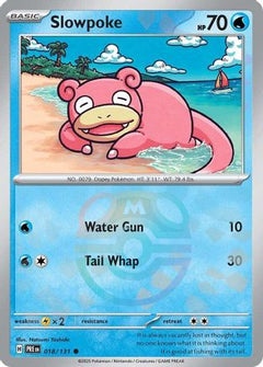 Slowpoke (018/131) (Master Ball Pattern) [Scarlet & Violet: Prismatic Evolutions]-1