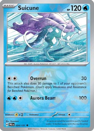 Suicune (024/131) (Master Ball Pattern) [Scarlet & Violet: Prismatic Evolutions]-1