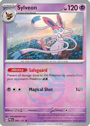 Sylveon (040/131) (Master Ball Pattern) [Scarlet & Violet: Prismatic Evolutions]-1