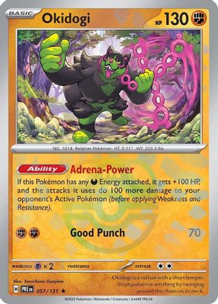 Okidogi (057/131) (Master Ball Pattern) [Scarlet & Violet: Prismatic Evolutions]-1