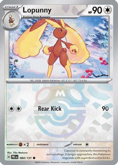 Lopunny (084/131) (Master Ball Pattern) [Scarlet & Violet: Prismatic Evolutions]-1