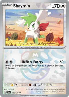 Shaymin (087/131) (Master Ball Pattern) [Scarlet & Violet: Prismatic Evolutions]-1