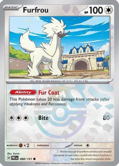 Furfrou (088/131) (Master Ball Pattern) [Scarlet & Violet: Prismatic Evolutions]-1