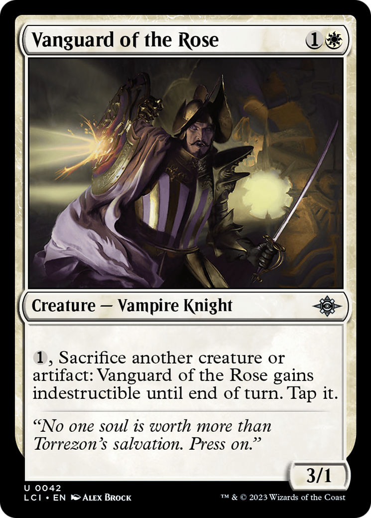 Vanguard of the Rose [The Lost Caverns of Ixalan]-1