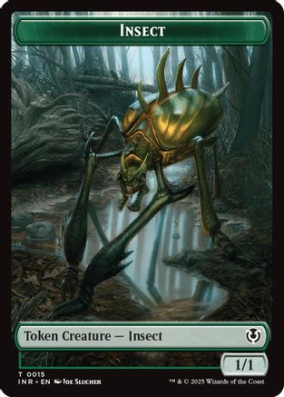Insect // Spider Double-Sided Token [Innistrad Remastered Tokens]-4