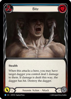 Bite (Blue) [HNT019] (The Hunted)  Rainbow Foil-1