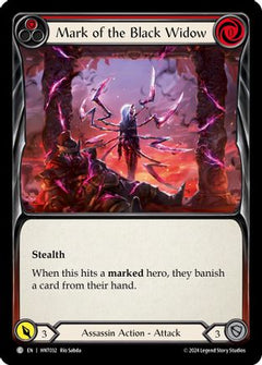 Mark of the Black Widow (Red) [HNT032] (The Hunted)-1