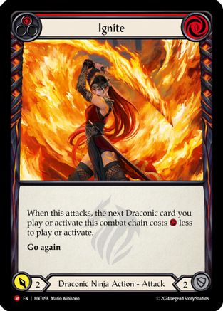 Ignite [HNT058] (The Hunted)  Rainbow Foil-1