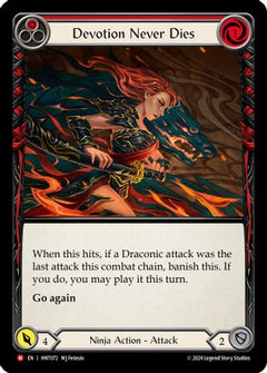 Devotion Never Dies [HNT072] (The Hunted)  Rainbow Foil-1
