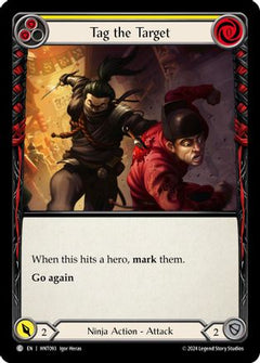 Tag the Target (Yellow) [HNT093] (The Hunted)  Rainbow Foil-1