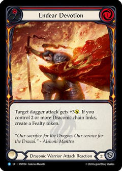 Endear Devotion (Red) [HNT104] (The Hunted)  Rainbow Foil-1