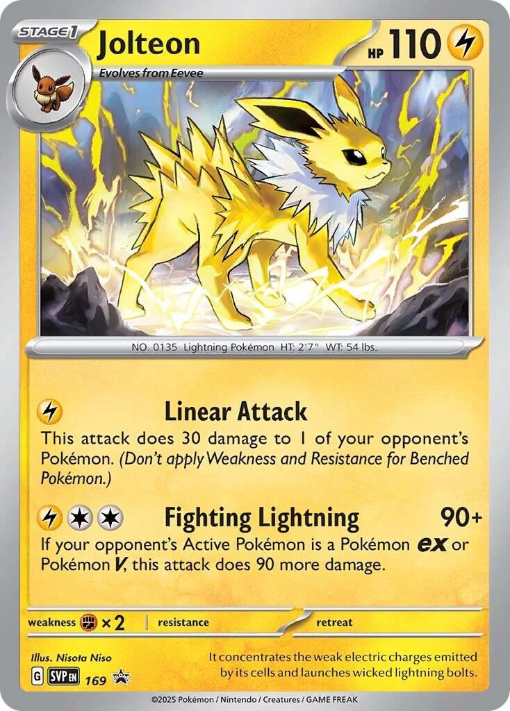 Jolteon (SVP169) [Scarlet & Violet: Black Star Promos]-1