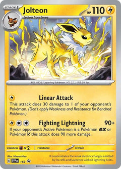 Jolteon (SVP169) [Scarlet & Violet: Black Star Promos]-1