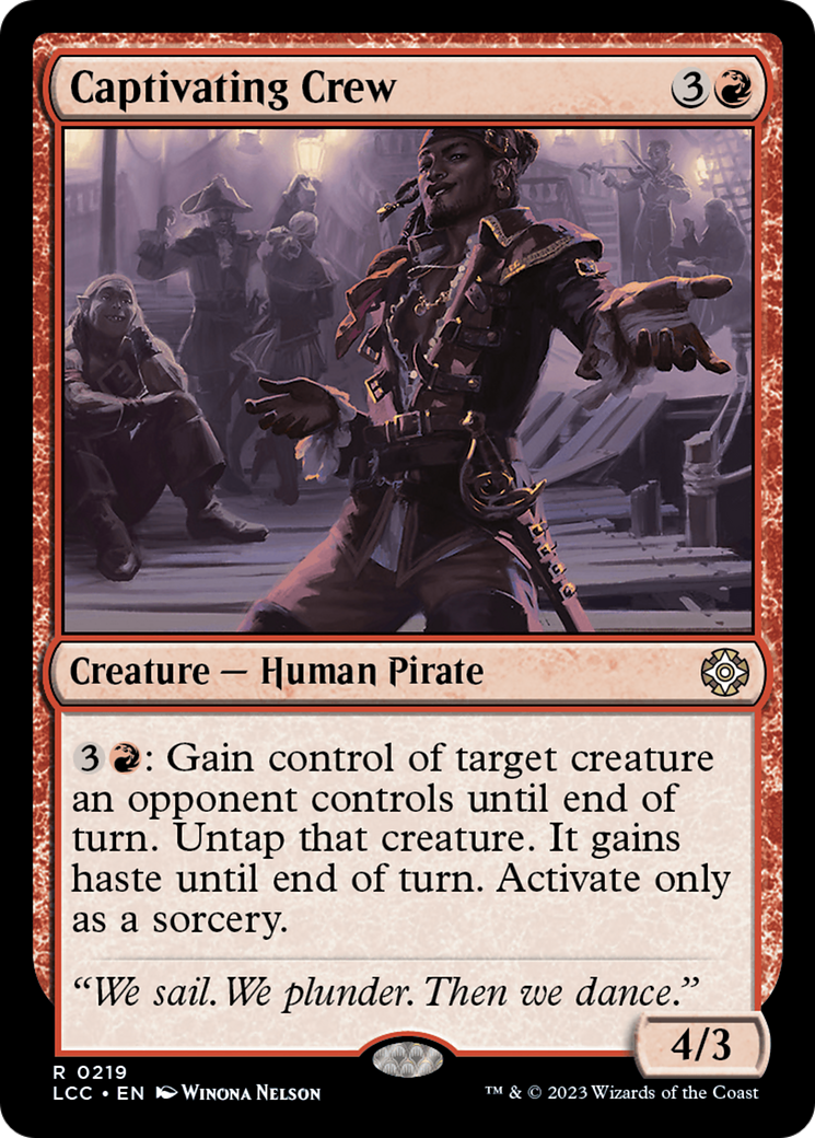 Captivating Crew [The Lost Caverns of Ixalan Commander]-1