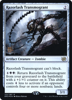 Razorlash Transmogrant [The Brothers' War Prerelease Promos]-1