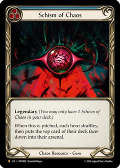 Schism of Chaos [HNT000] (The Hunted)  Rainbow Foil-1