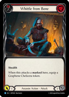 Whittle from Bone (Red) [HNT020] (The Hunted)  Rainbow Foil-1
