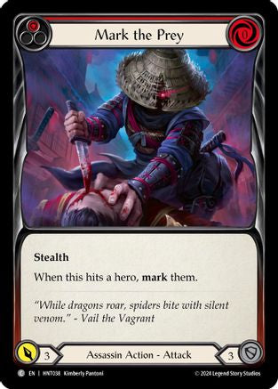 Mark the Prey (Red) [HNT038] (The Hunted)-1
