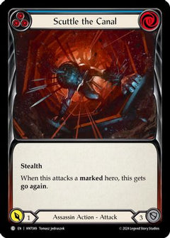 Scuttle the Canal (Blue) [HNT049] (The Hunted)  Rainbow Foil-1