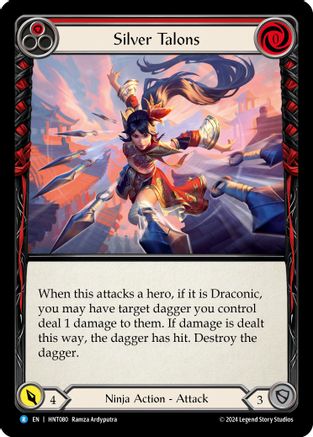 Silver Talons (Red) [HNT080] (The Hunted)-1