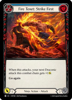 Fire Tenet: Strike First (Blue) [HNT085] (The Hunted)-1