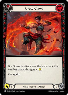 Grow Claws (Red) [HNT086] (The Hunted)  Rainbow Foil-1