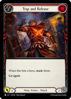 Trap and Release (Red) [HNT095] (The Hunted)  Rainbow Foil-1