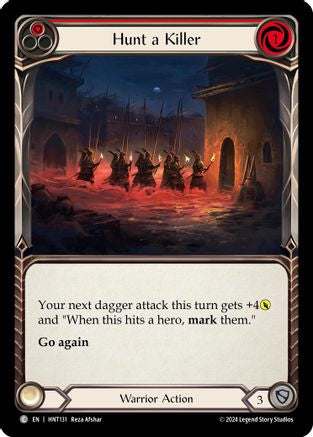 Hunt a Killer (Red) [HNT131] (The Hunted)  Rainbow Foil-1