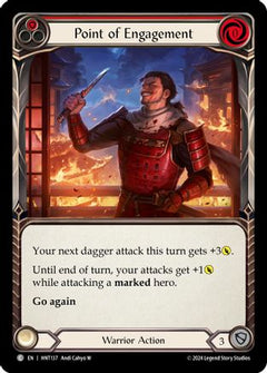 Point of Engagement (Red) [HNT137] (The Hunted)  Rainbow Foil-1