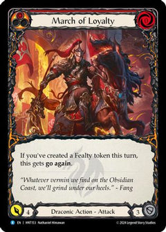 March of Loyalty (Red) [HNT153] (The Hunted)-1