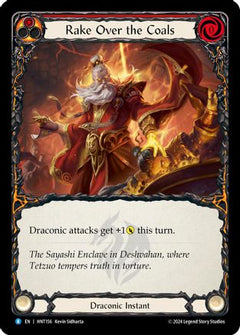 Rake Over the Coals (Red) [HNT156] (The Hunted)  Rainbow Foil-1